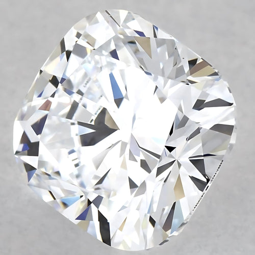 G Color VS Clarity 3.5 Carat Cushion Cut Lab Grown Diamond
