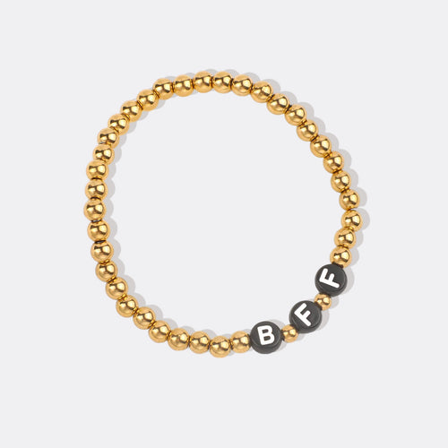 Custom Beaded Name Bracelet