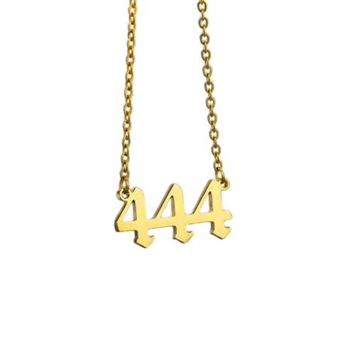 Dainty Angel Number Necklace