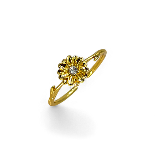 Dainty Birth Flower Ring