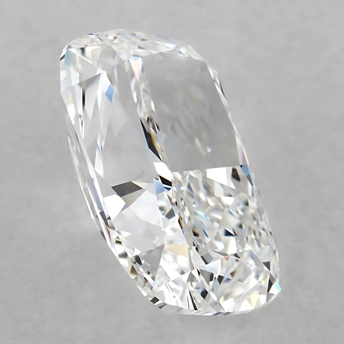 D Color SI Clarity 4 Carat Elongated Cushion Cut Lab Grown Diamond