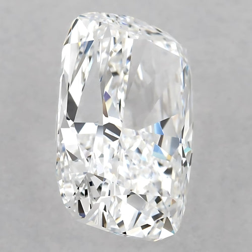 D Color SI Clarity 4 Carat Elongated Cushion Cut Lab Grown Diamond