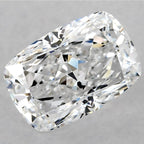 D Color SI Clarity 4 Carat Elongated Cushion Cut Lab Grown Diamond