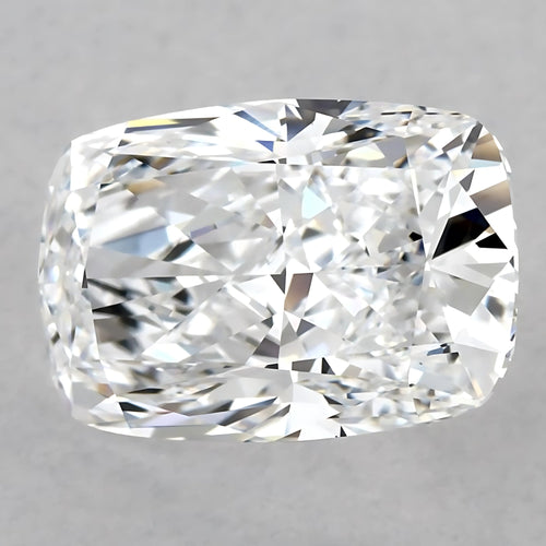 D Color SI Clarity 4 Carat Elongated Cushion Cut Lab Grown Diamond