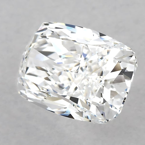D Color SI Clarity 4 Carat Elongated Cushion Cut Lab Grown Diamond