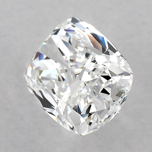 D Color SI Clarity 4 Carat Elongated Cushion Cut Lab Grown Diamond