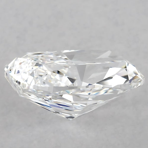 D Color SI Clarity 4 Carat Elongated Cushion Cut Lab Grown Diamond