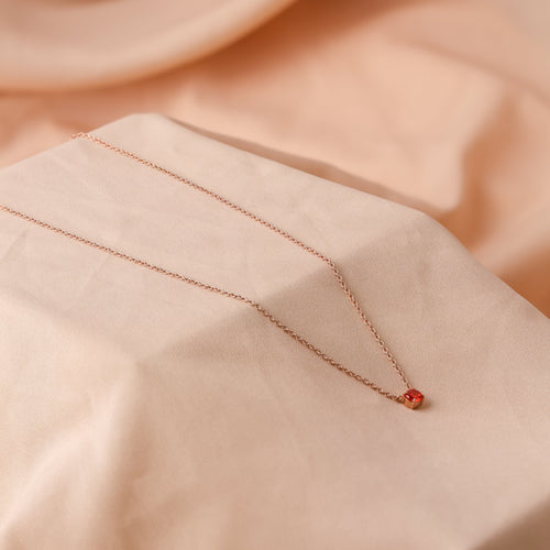 Embrace Meaningful Simplicity with Dainty Birthstone Necklaces