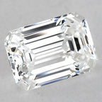 F Color VVS Clarity 9 Carat Emerald Cut Lab Grown Diamond