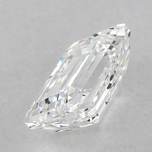 F Color VS Clarity 9 Carat Emerald Cut Lab Grown Diamond