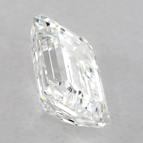 E Color VVS Clarity 9 Carat Emerald Cut Lab Grown Diamond