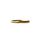 Engraved Stacking Ring | 2mm Band
