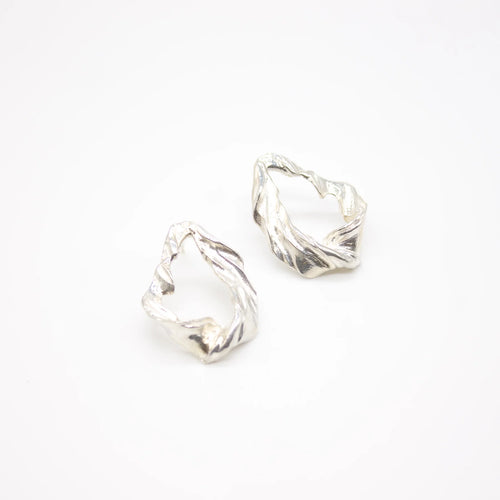 Fine Silver Stud Earrings