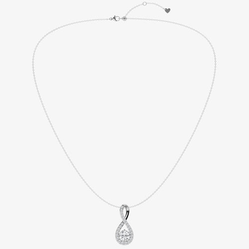 Lab Grown Diamond Elegance Pendant - Sparkling Harmonia Image