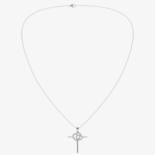 Lab Diamond Journey Pendant Necklace Sparkle Collection Image