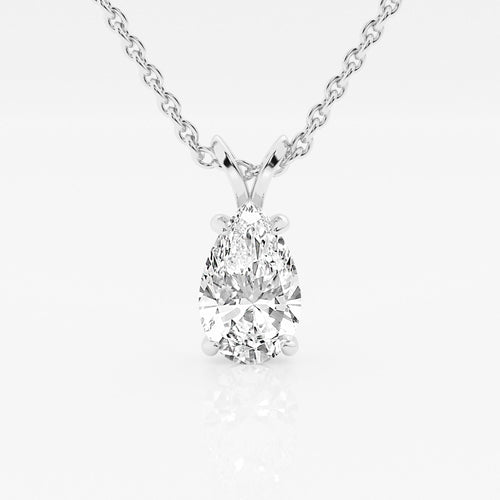 Dazzling Lab Created Diamond Necklace - Exquisite Jewelry Piece Image