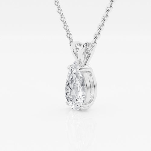 Dazzling Lab Created Diamond Necklace - Exquisite Jewelry Piece Image