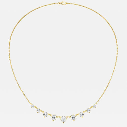 Lab Grown Diamond Radiance Necklace - Exquisite Collection Image