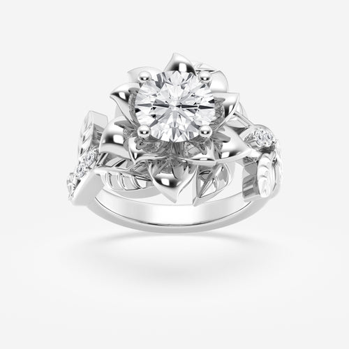 Lab-Grown Diamond Sparkle Solitaire Ring Image