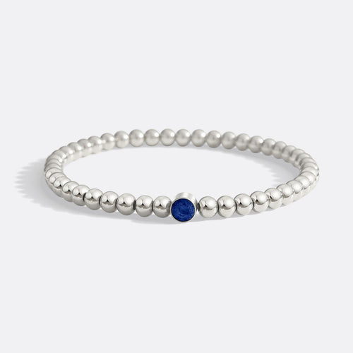 Beaded Bubble Birthstone Bracelet