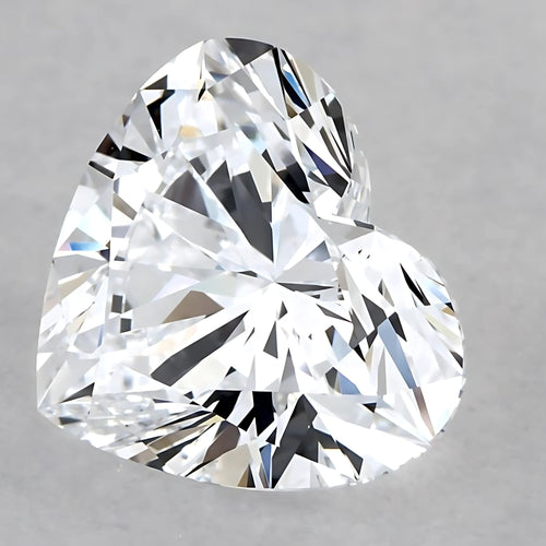 H Color VVS Clarity 9 Carat Heart Cut Lab Grown Diamond