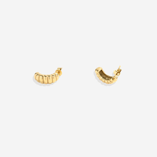 Croissant Hoop Earrings