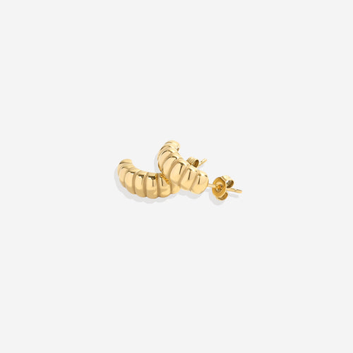 Croissant Hoop Earrings