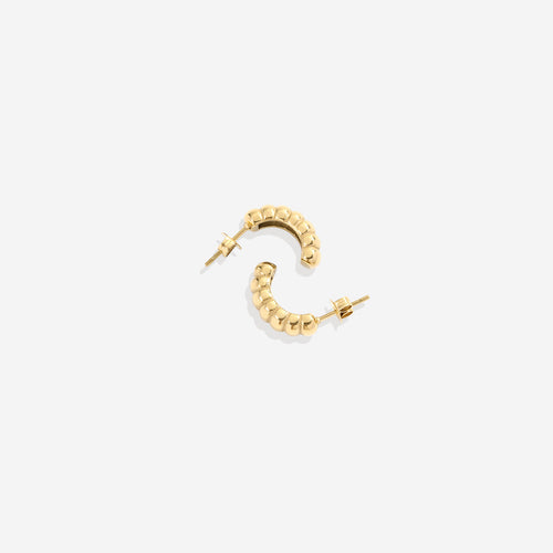Croissant Hoop Earrings