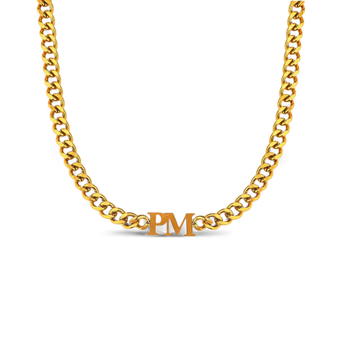 Initial Choker Necklace