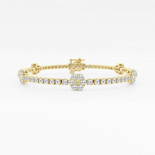 Dazzling Lab Grown Diamond Coil Bracelet Image