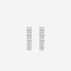 Lab Grown Diamond Sparkle Earrings - Vivid Halo Collection Image