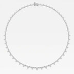 Dazzling Lab-Created Diamond Necklace Ensemble Image