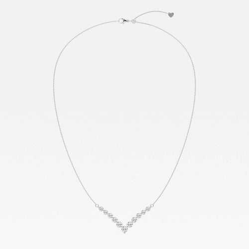 Radiant Lab-Grown Diamond Sparkle Necklace Collection Image