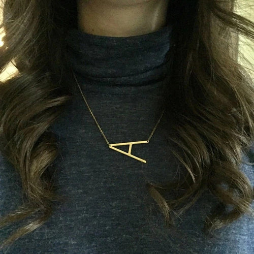 Statement Initial Necklace
