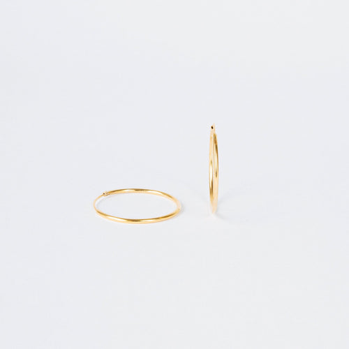 Large Thin Hoops