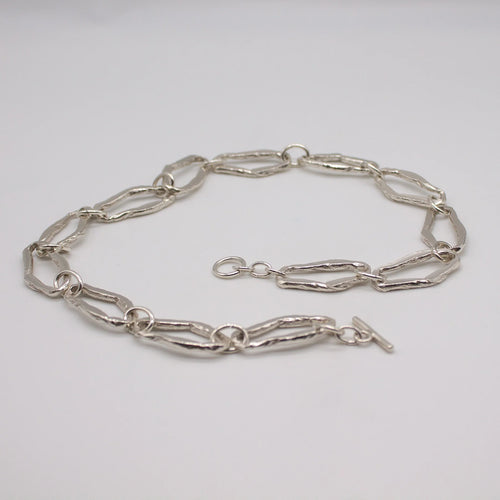 Lightweight Sterling Silver Statement Necklace