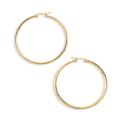 Lynette Large Hoop Earrings