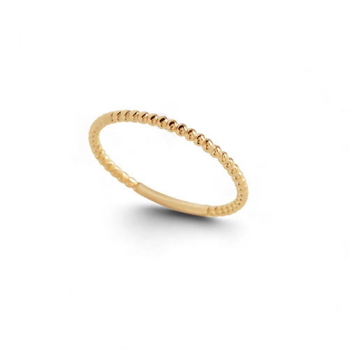 Dainty Stacking Beaded Ring