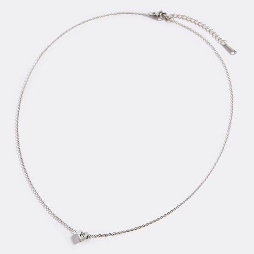 Dainty Heart Initial Necklace
