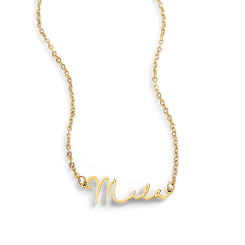 Mon Amour Name Necklace