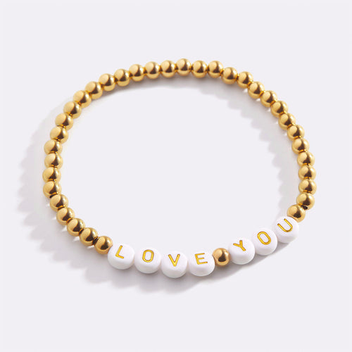 Personalized Word Bracelet