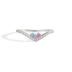 Personalized Venus Birthstone Ring