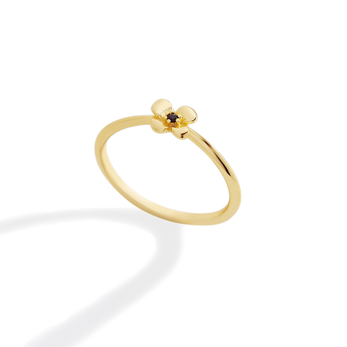 Dainty Floral Statement Ring
