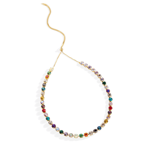 Ombr Crystal Adjustable Necklace