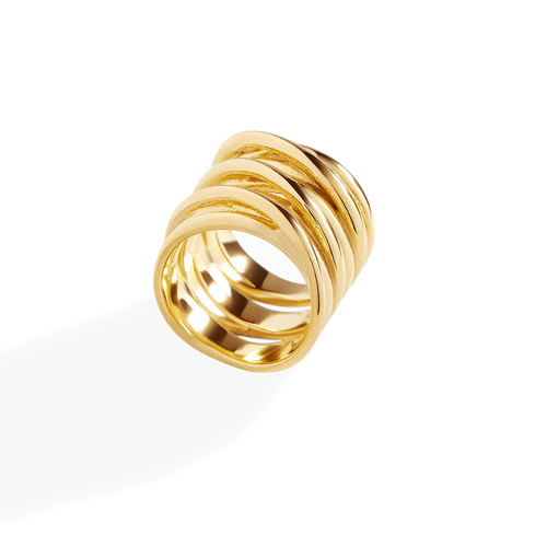 Statement Coil Ring
