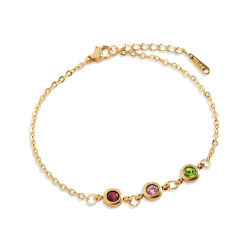 Personalized Birthstone Bracelet