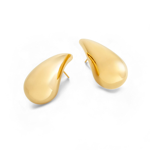 Sculptural Raindrop Earrings