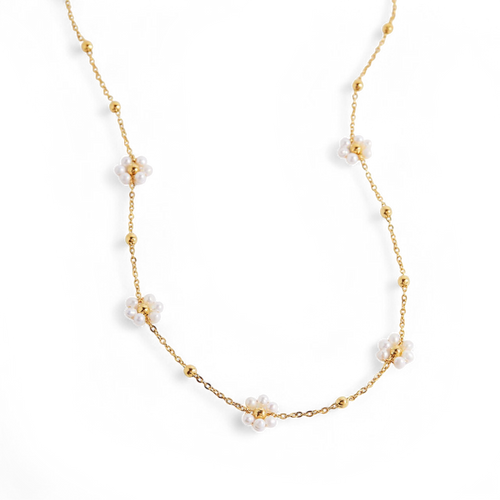 Marguerite Pearl Necklace