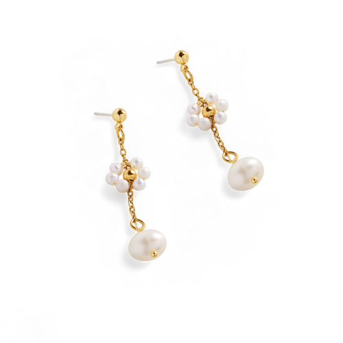 Marguerite Pearl Earrings