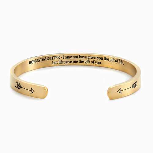 Bonus Daughter Cuff Bracelet